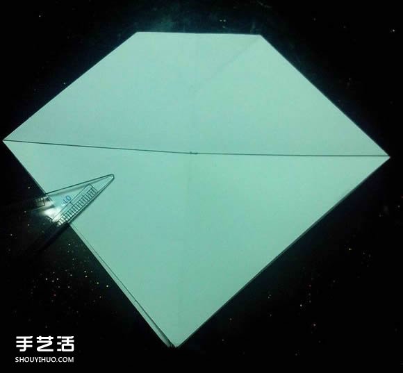 手工折紙漂亮盒子圖解 帶紙鶴包裝盒子折法 -  rpnrmr.com