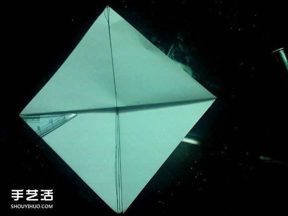 手工折紙漂亮盒子圖解 帶紙鶴包裝盒子折法 -  rpnrmr.com