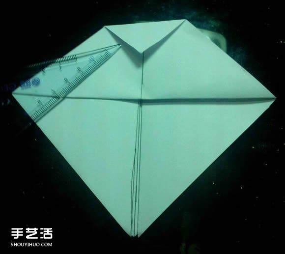 手工折紙漂亮盒子圖解 帶紙鶴包裝盒子折法 -  rpnrmr.com