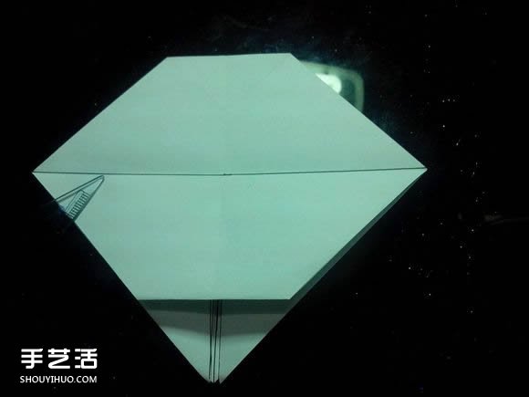 手工折紙漂亮盒子圖解 帶紙鶴包裝盒子折法 -  rpnrmr.com