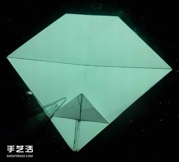 手工折紙漂亮盒子圖解 帶紙鶴包裝盒子折法 -  rpnrmr.com