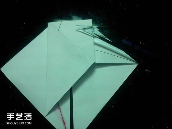 手工折紙漂亮盒子圖解 帶紙鶴包裝盒子折法 -  rpnrmr.com
