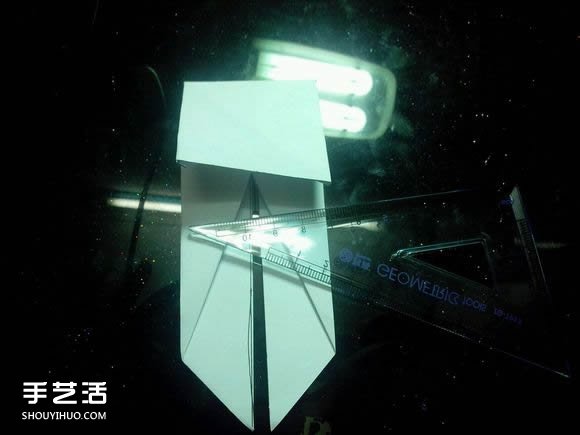 手工折紙漂亮盒子圖解 帶紙鶴包裝盒子折法 -  rpnrmr.com