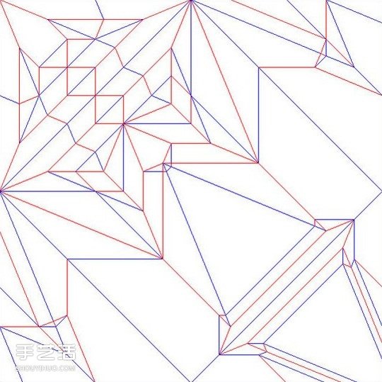冰雪女王艾莎折紙圖解 立體女性人物折紙教程 -  rpnrmr.com