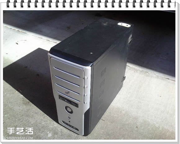 舊電腦機箱DIY花架 電腦主機制作花架的方法 -  rpnrmr.com