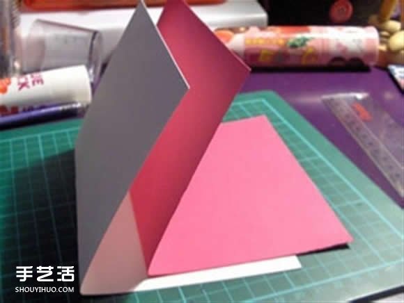 自制立體情人節(jié)賀卡圖解 七夕情人節(jié)賀卡DIY -  rpnrmr.com
