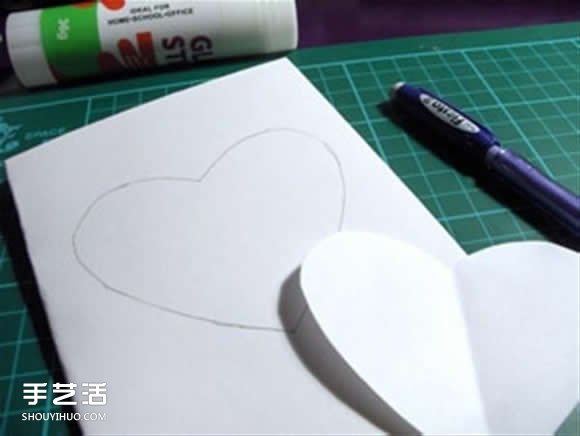 自制立體情人節(jié)賀卡圖解 七夕情人節(jié)賀卡DIY -  rpnrmr.com