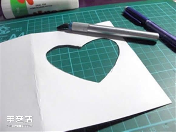 自制立體情人節(jié)賀卡圖解 七夕情人節(jié)賀卡DIY -  rpnrmr.com