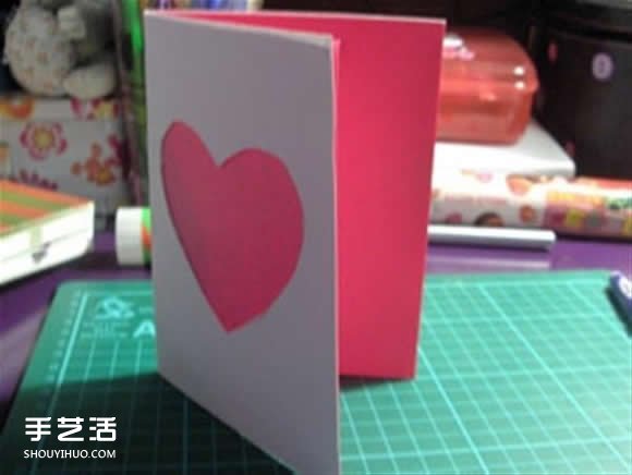 自制立體情人節(jié)賀卡圖解 七夕情人節(jié)賀卡DIY -  rpnrmr.com