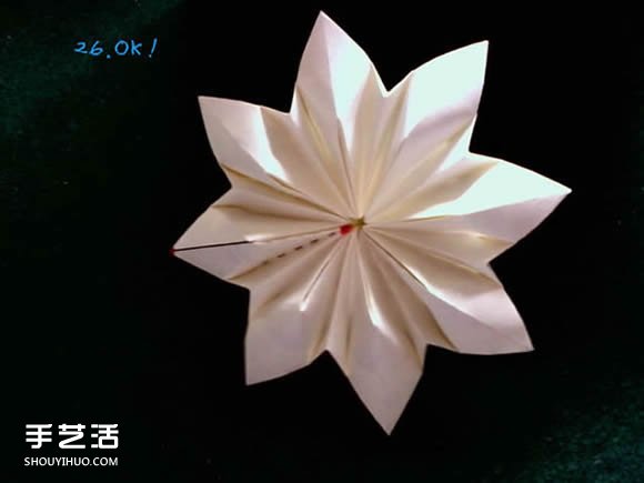 三種八瓣花折紙方法圖解 八瓣花的折法步驟圖 -  rpnrmr.com