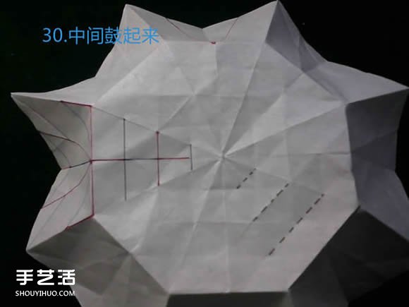 三種八瓣花折紙方法圖解 八瓣花的折法步驟圖 -  rpnrmr.com
