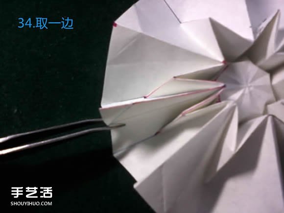 三種八瓣花折紙方法圖解 八瓣花的折法步驟圖 -  rpnrmr.com