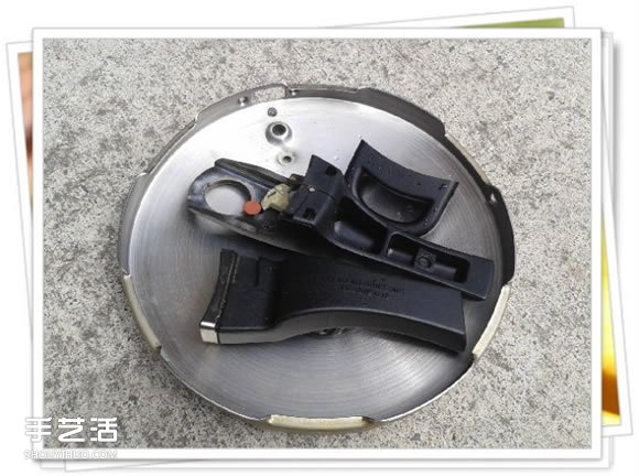高壓鍋鍋蓋廢物利用DIY制作花盆盆景的方法 -  rpnrmr.com