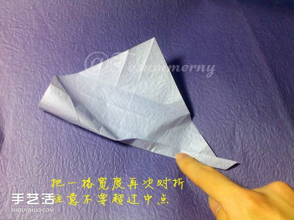 焰尾方塊貓折紙教程 折紙方塊貓的折法圖解 -  rpnrmr.com