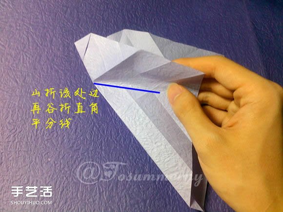 焰尾方塊貓折紙教程 折紙方塊貓的折法圖解 -  rpnrmr.com