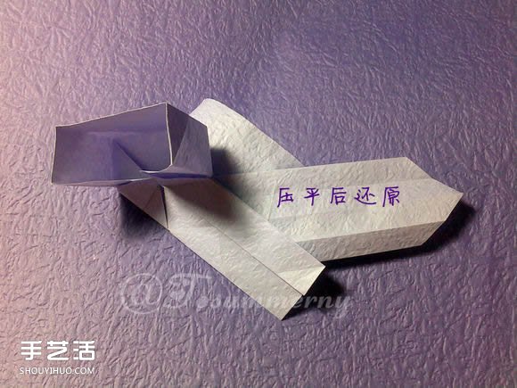 焰尾方塊貓折紙教程 折紙方塊貓的折法圖解 -  rpnrmr.com