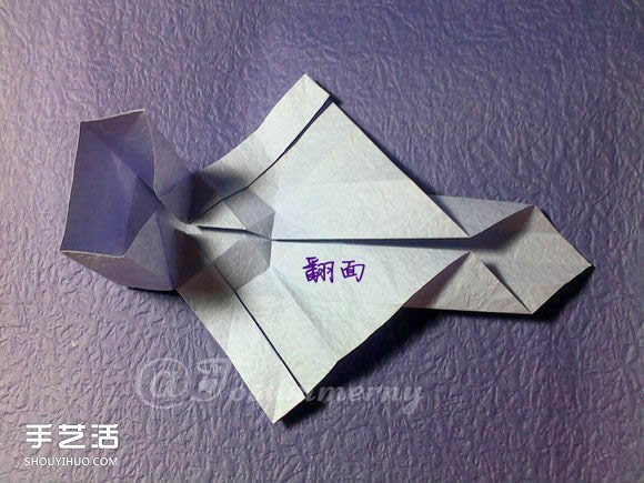 焰尾方塊貓折紙教程 折紙方塊貓的折法圖解 -  rpnrmr.com
