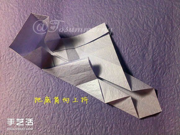 焰尾方塊貓折紙教程 折紙方塊貓的折法圖解 -  rpnrmr.com