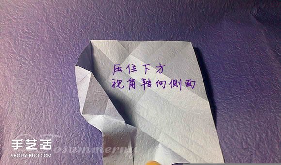 焰尾方塊貓折紙教程 折紙方塊貓的折法圖解 -  rpnrmr.com