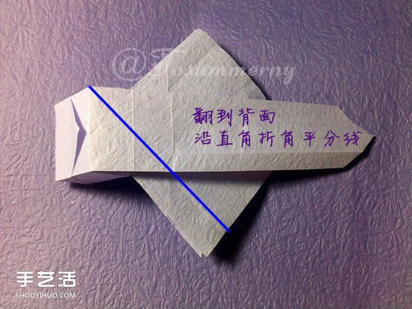 焰尾方塊貓折紙教程 折紙方塊貓的折法圖解 -  rpnrmr.com