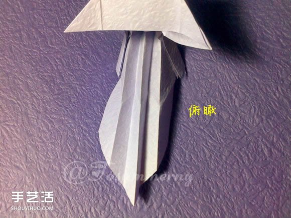焰尾方塊貓折紙教程 折紙方塊貓的折法圖解 -  rpnrmr.com