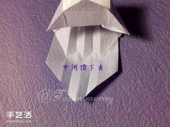 焰尾方塊貓折紙教程 折紙方塊貓的折法圖解 -  rpnrmr.com