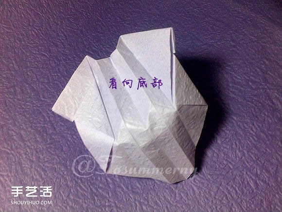 焰尾方塊貓折紙教程 折紙方塊貓的折法圖解 -  rpnrmr.com