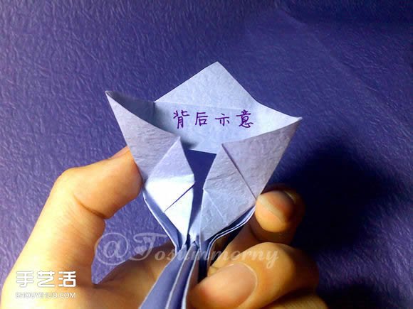 焰尾方塊貓折紙教程 折紙方塊貓的折法圖解 -  rpnrmr.com