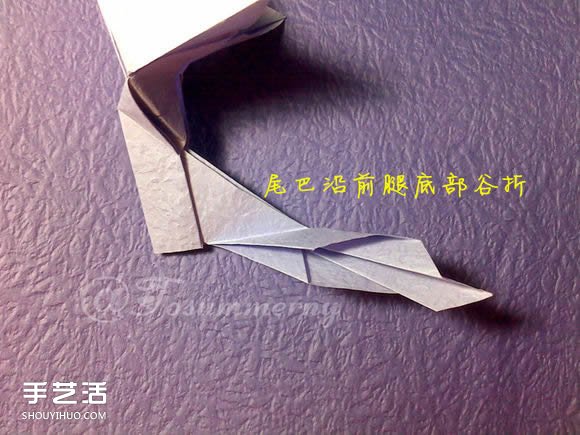焰尾方塊貓折紙教程 折紙方塊貓的折法圖解 -  rpnrmr.com