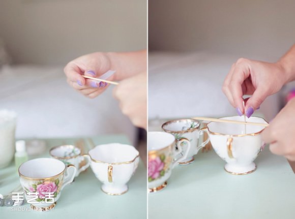 唯美浪漫的茶杯蠟燭DIY 點(diǎn)燃收獲一杯溫暖燭火 -  rpnrmr.com
