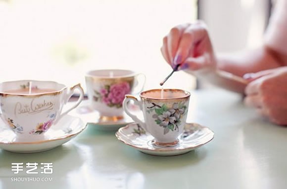 唯美浪漫的茶杯蠟燭DIY 點(diǎn)燃收獲一杯溫暖燭火 -  rpnrmr.com