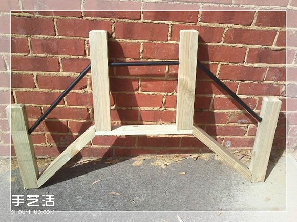 自制花園旱橋的教程 手工制作小橋的方法 -  rpnrmr.com
