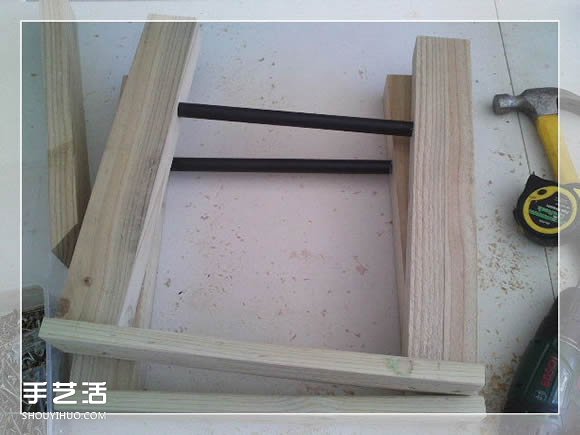 自制花園旱橋的教程 手工制作小橋的方法 -  rpnrmr.com