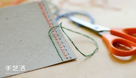 刺繡新年賀卡手工制作 創(chuàng)意明信片設計DIY -  rpnrmr.com