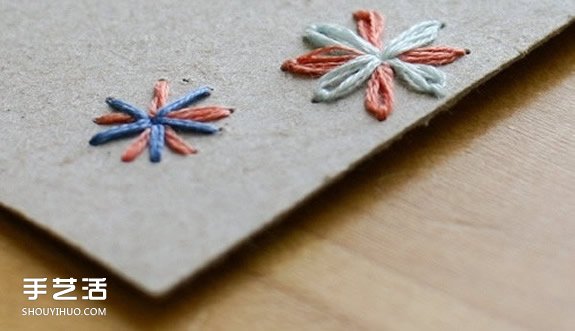刺繡新年賀卡手工制作 創(chuàng)意明信片設計DIY -  rpnrmr.com