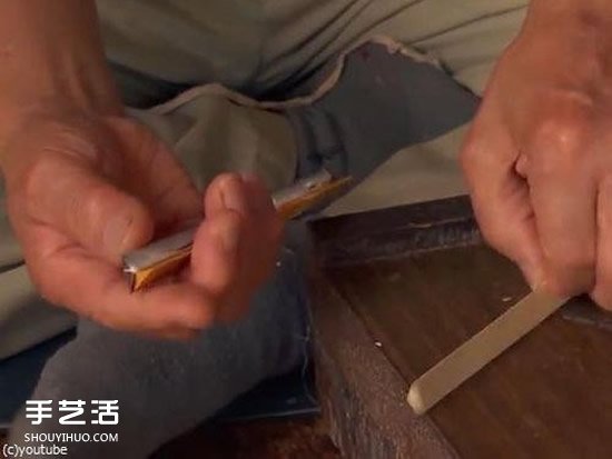 傳奇手藝“寄木細(xì)工”：木塊拼花紋后刨成薄紙 -  rpnrmr.com