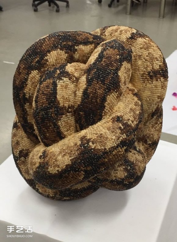 普通芝麻變成大蛇！神級巧手的創(chuàng)意手工作品 -  rpnrmr.com