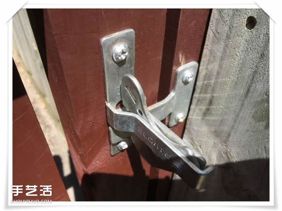 自制院子邊門的方法 院子小門DIY圖解教程 -  rpnrmr.com