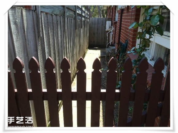 自制院子邊門的方法 院子小門DIY圖解教程 -  rpnrmr.com