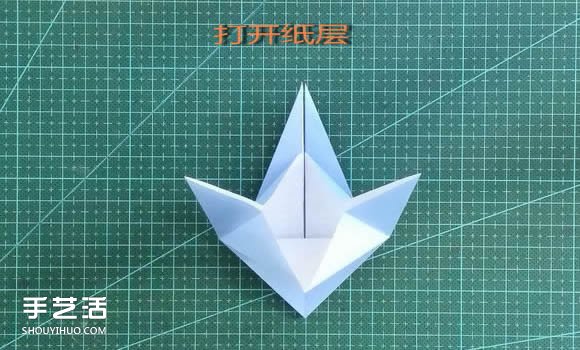 手工折紙女生頭像圖解 短發(fā)女孩的折法步驟圖 -  rpnrmr.com