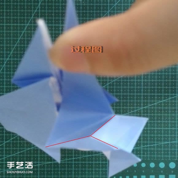 手工折紙女生頭像圖解 短發(fā)女孩的折法步驟圖 -  rpnrmr.com