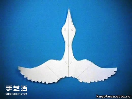 紙鶴賀卡的制作方法 自制立體紙鶴賀卡教程 -  rpnrmr.com