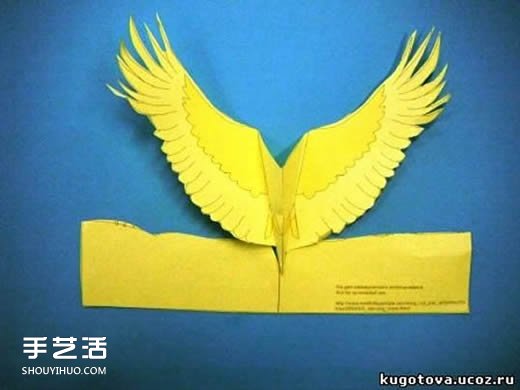 紙鶴賀卡的制作方法 自制立體紙鶴賀卡教程 -  rpnrmr.com