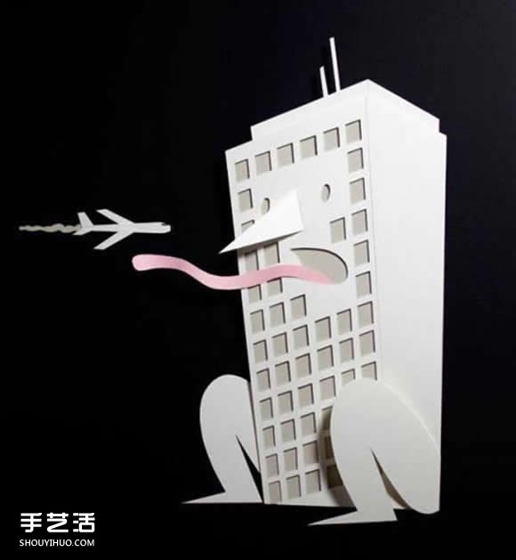怪誕的剪紙藝術(shù)作品 創(chuàng)意手工剪紙圖片欣賞 -  rpnrmr.com