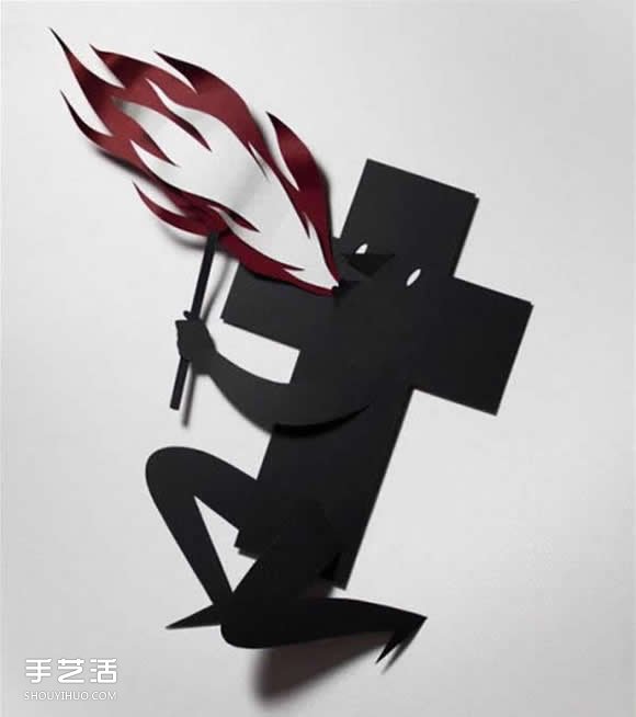 怪誕的剪紙藝術(shù)作品 創(chuàng)意手工剪紙圖片欣賞 -  rpnrmr.com