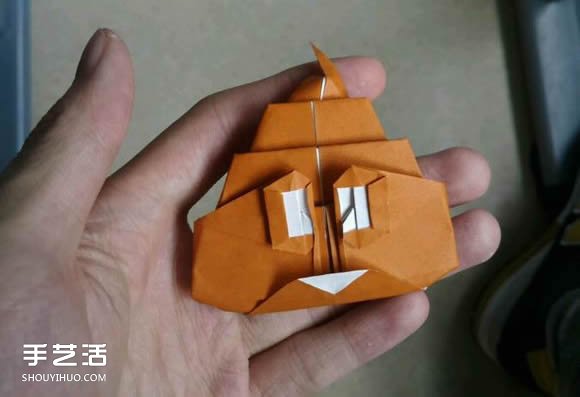 卡通大便折紙圖解教程 手工屎的折法步驟圖 -  rpnrmr.com