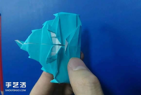 卡通大便折紙圖解教程 手工屎的折法步驟圖 -  rpnrmr.com
