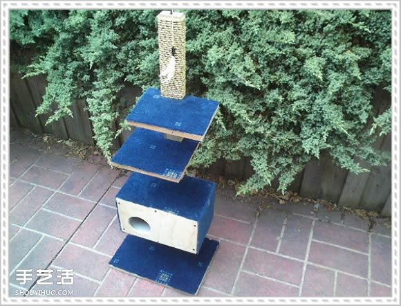 怎么自制貓爬架DIY教程 貓爬架制作方法步驟 -  rpnrmr.com