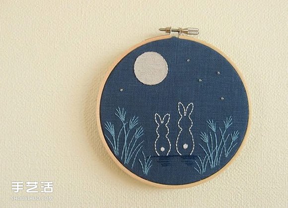 Yuki與生俱來的熱愛 創(chuàng)作出的清新刺繡作品 -  rpnrmr.com