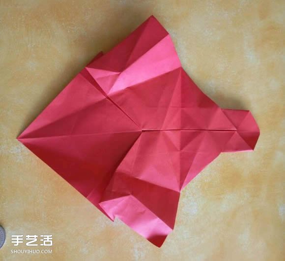 超復(fù)雜狗狗的折紙方法圖解 附帶整形步驟 -  rpnrmr.com